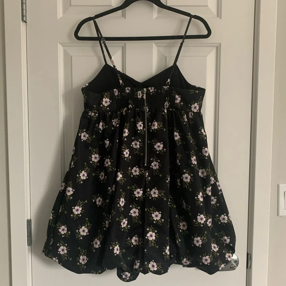 Free‎ People In a Bubble Mini Dress - Size XL - Black - NWT